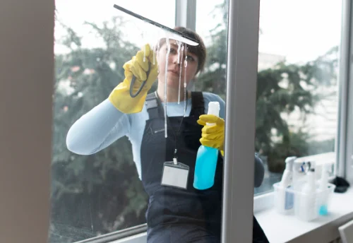 Nettoyage de vitres intérieures et extérieures à Tressan